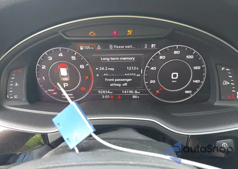 2019 Audi Q7 55 Premium from USA, damaged, VIN WA1VAAF78KD025828